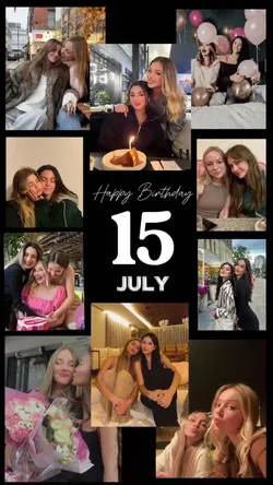 Birthday 15 July