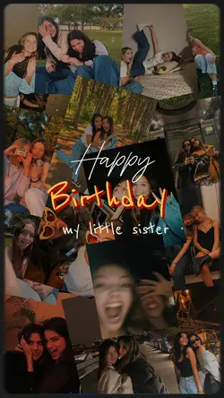 my sister's birthday