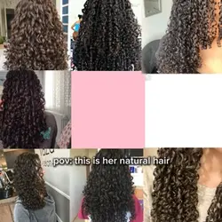 curly hair