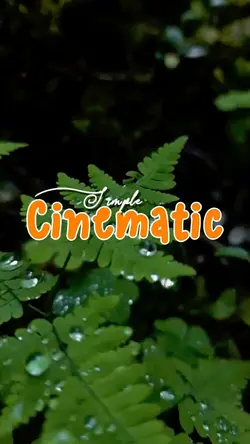 Simple cinematic