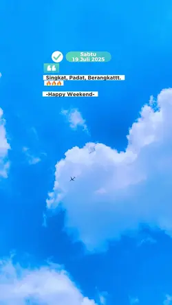 Sabtu 19juli stori