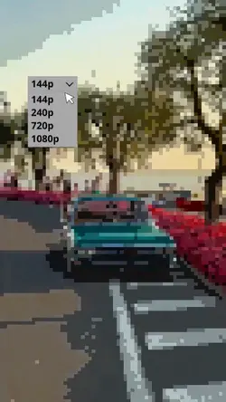 144p to 1080p trend