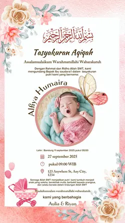 Undangan Aqiqah