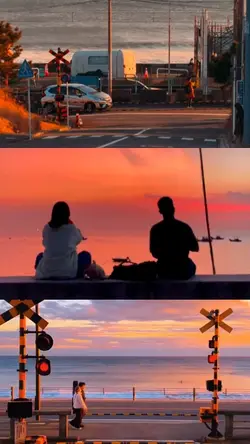 sunset + this song