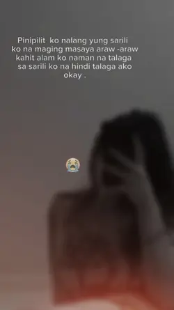 Hindi talaga ako OK.