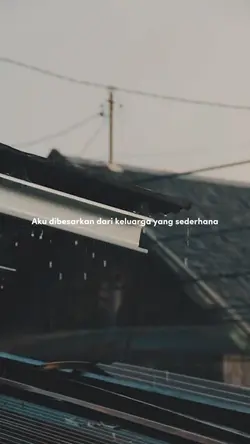 Sedari kecil aku