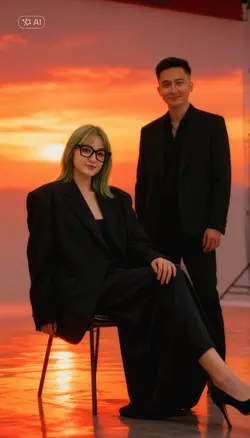 ai outfit hitam