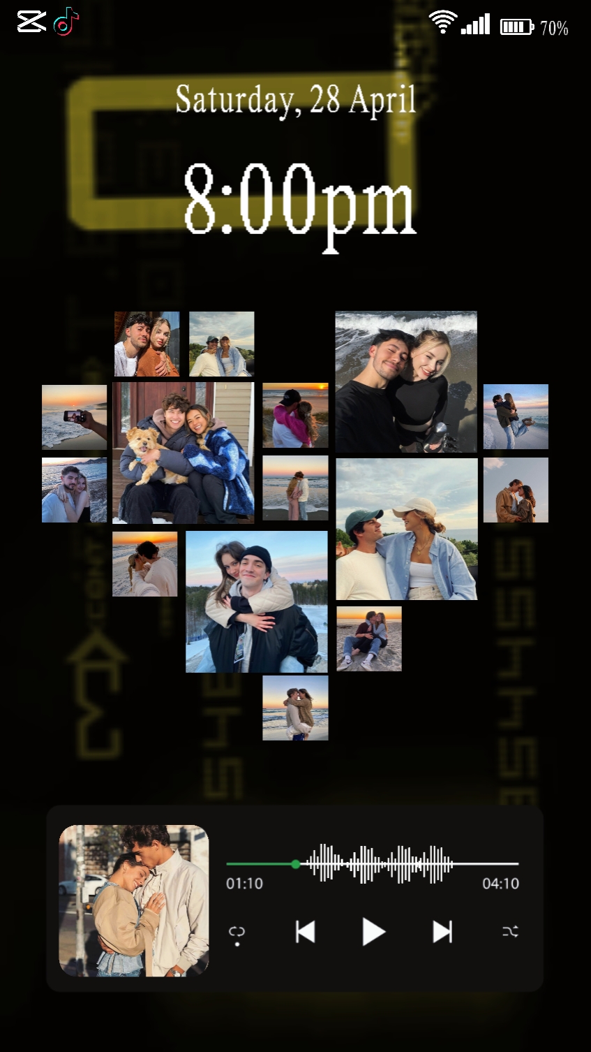 capcut template cover