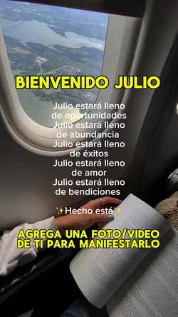 Bienvenido Julio 