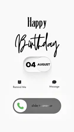 BIRTHDAY 04 AUGUST
