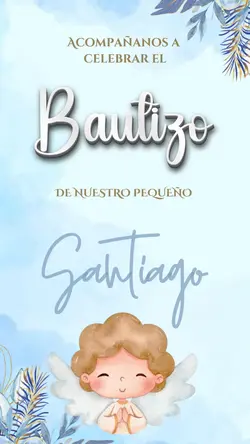 Invitación Bautizo 