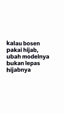 KALO BOSEN PKE HIJAB