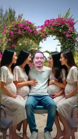 4 ISTRI HAMIL SEMUA