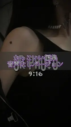 音声なしバージョン