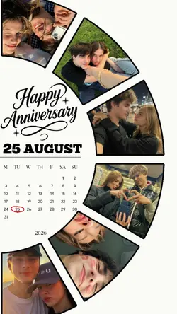 ANNIV 25 AUGUST 2026