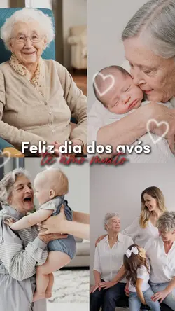 feliz dia dos avós 