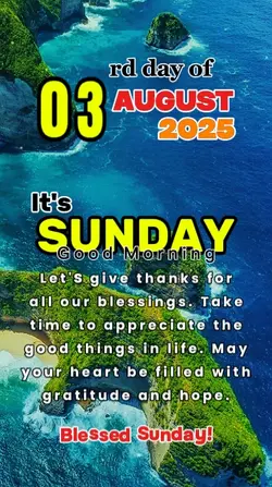 Blessed Sunday