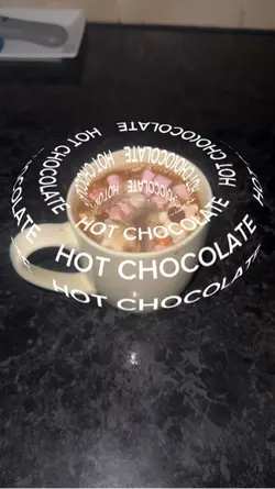 Steam hot chocolate