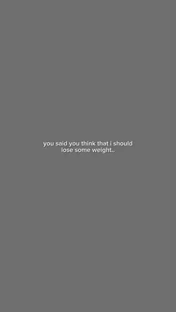 weight loss!
