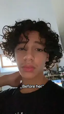 before her with her 