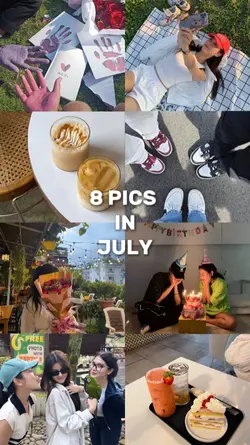 8 pics in july  