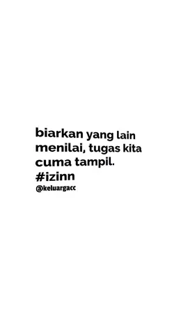 Biarkan Yang Lain