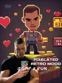 PIXELATED RETRO MOOD