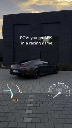 Idle in a car game 