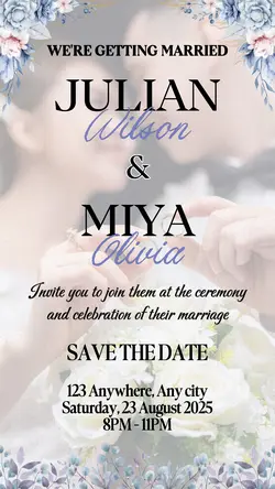 wedding invitation