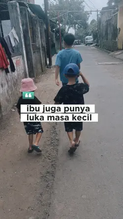 luka masa kecil ibu