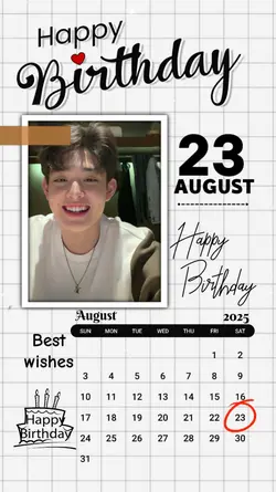 HBD 23 AUGUST 2025