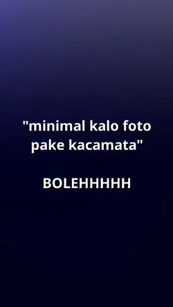 foto pke kacamata