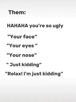 hahaha your so ugly