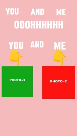 you and me