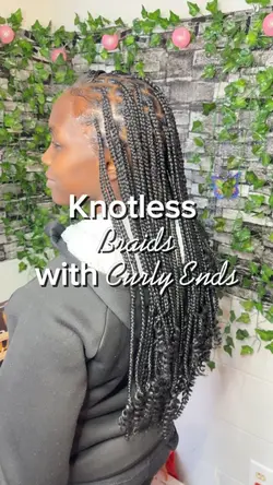 Knotless braids