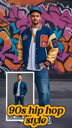 90s hip hop style