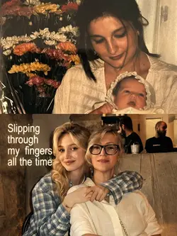 slipping through my