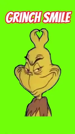 BIG GRINCH SMILE