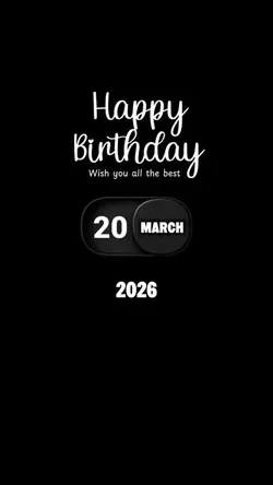 BDAY LOVE 20 MARCH