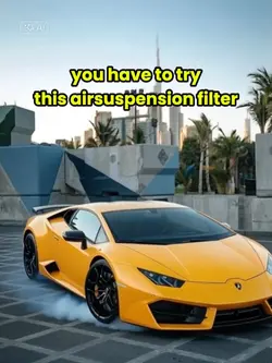 Airsuspension filter