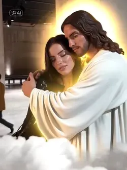 jesus hug me