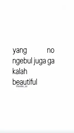 yang no ngebul juga