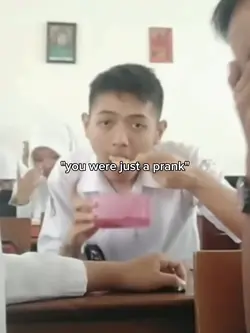 you were just aprank