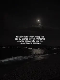 Isso me defini…