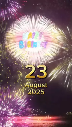 hbd 23 august 2025