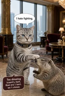 無駄な争いは嫌いよ🐾🥂