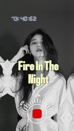 Fire in the night