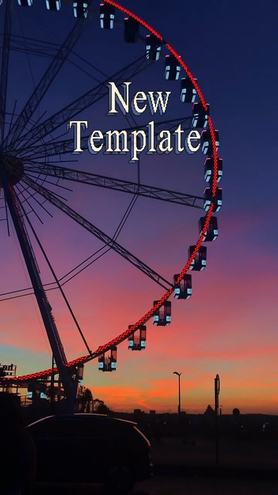 capcut template cover