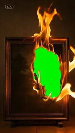 photo burned