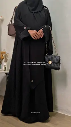 love black abaya
